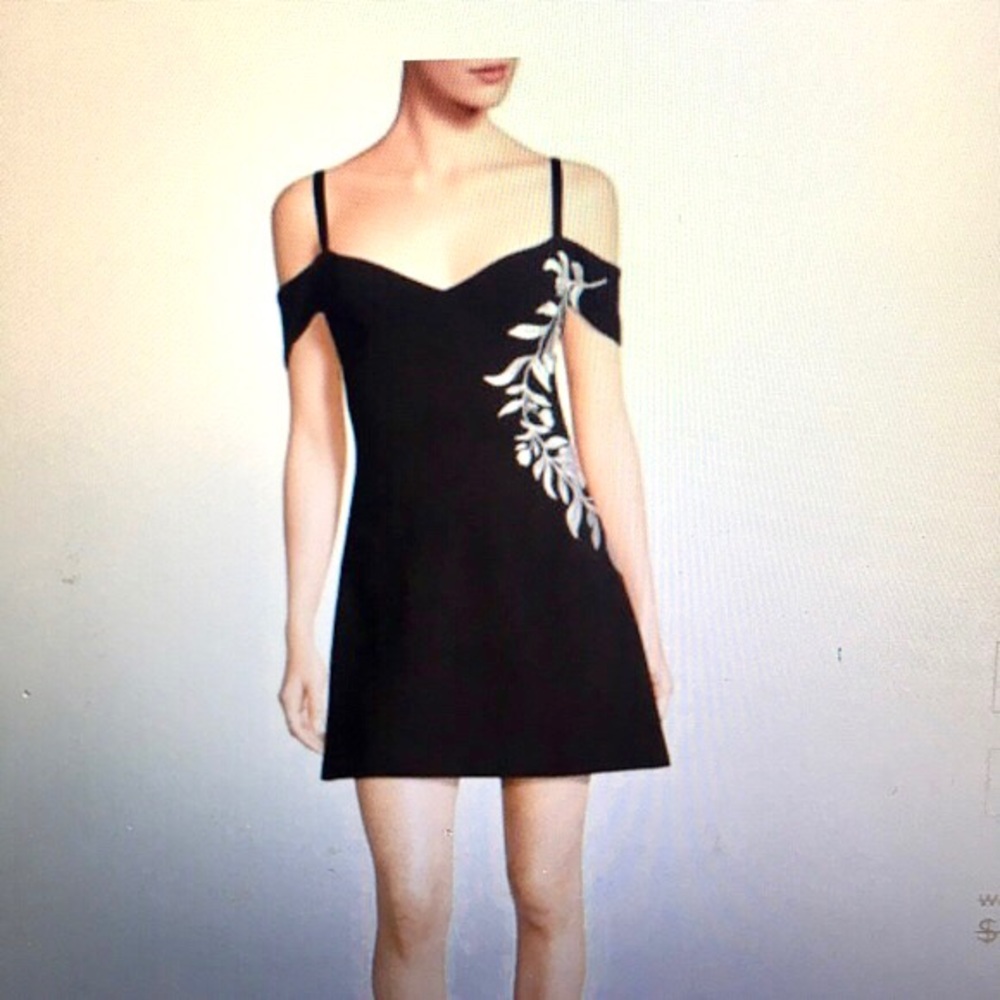 Beautiful Larkin embroidered black dress. NWT